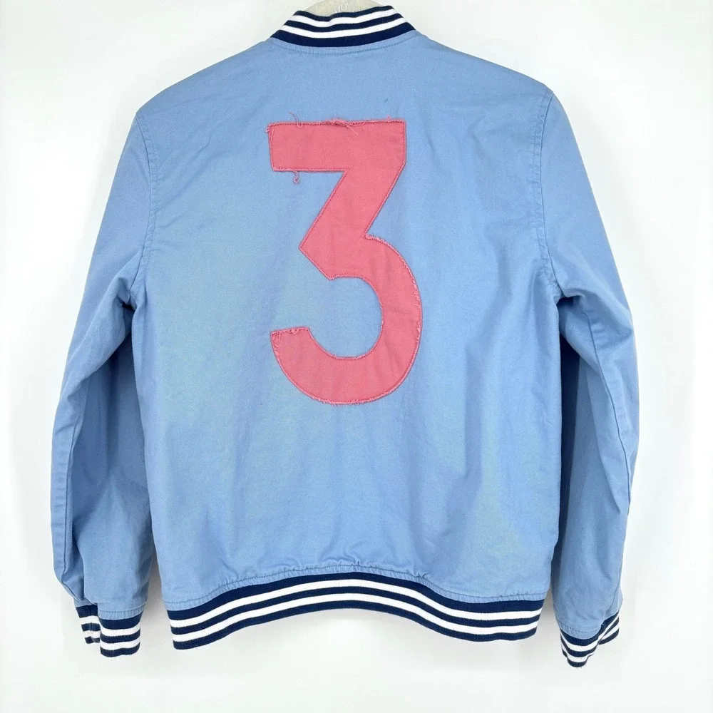 Polo Ralph Lauren Reversible Varsity Jacket Blue Green Bomber‎ Kids M 10-12
